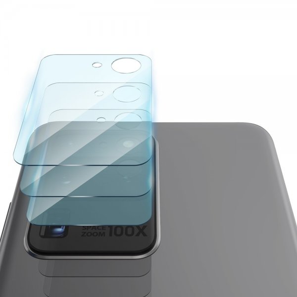 Ringke Samsung Galaxy S20 Ultra Kamerabeskytter Camera Protector Glass 3-pack