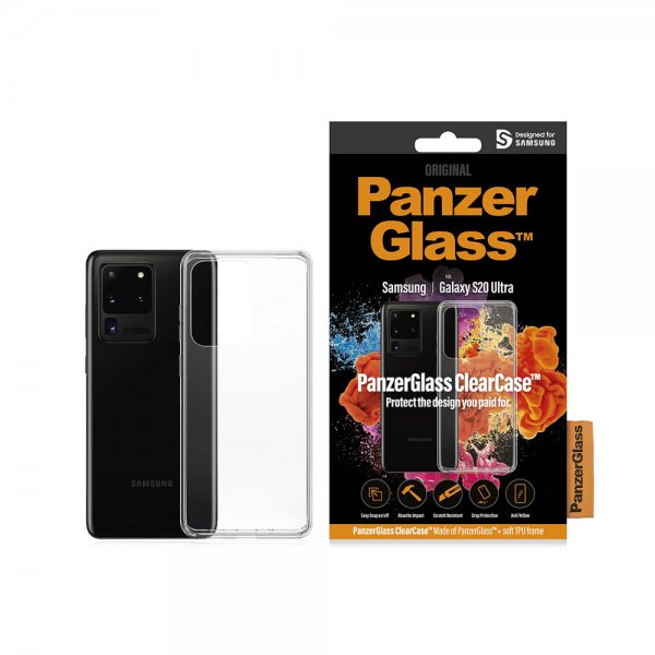 PanzerGlass Samsung Galaxy S20 Ultra Deksel ClearCase