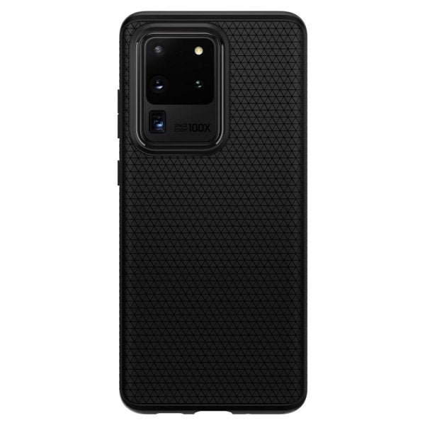 Spigen Samsung Galaxy S20 Ultra Deksel Liquid Air Matte Black