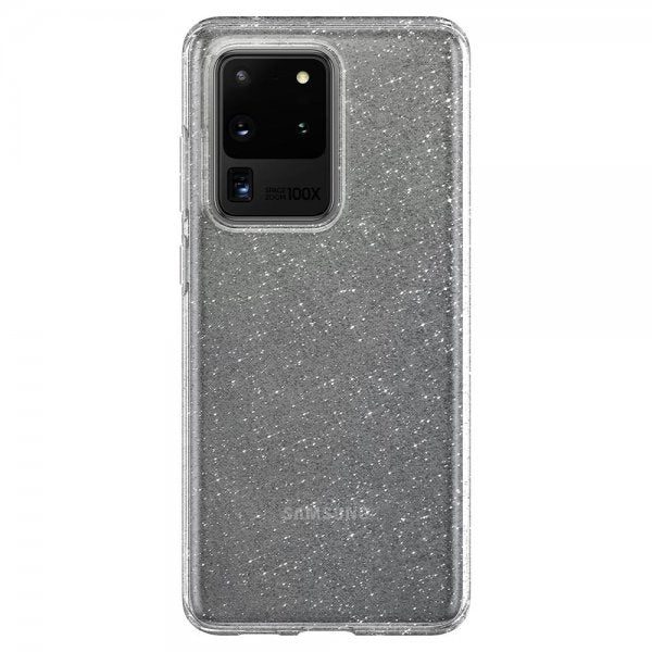 Spigen Samsung Galaxy S20 Ultra Deksel Liquid Crystal Glitter Crystal Quartz