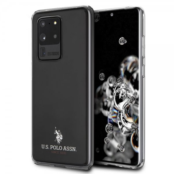 U.S. Polo Samsung Galaxy S20 Ultra Deksel med Logo Svart