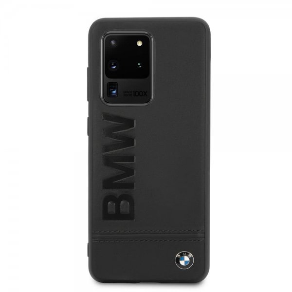 BMW Samsung Galaxy S20 Ultra Deksel med Logo Svart
