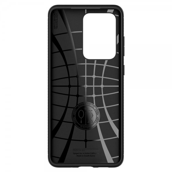 Spigen Samsung Galaxy S20 Ultra Deksel Rugged Armor Matte Black