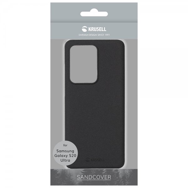 Krusell Samsung Galaxy S20 Ultra Deksel Sandby Cover Svart