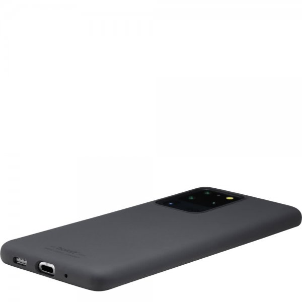 holdit Samsung Galaxy S20 Ultra Deksel Silikon Svart