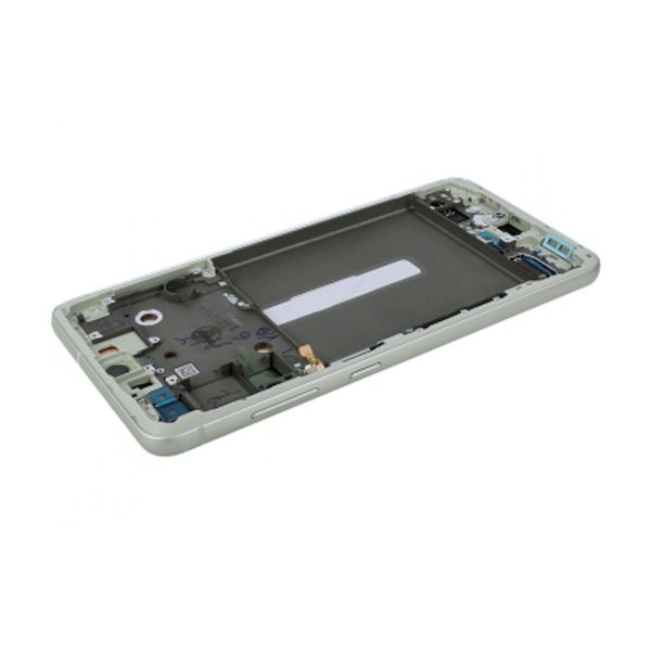 Samsung Samsung Galaxy S21 FE 5G Skjerm med LCD Display Original - Grønn