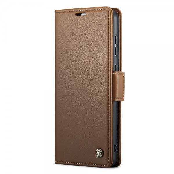 CaseMe Samsung Galaxy S21 FE Etui 023 Series Brun