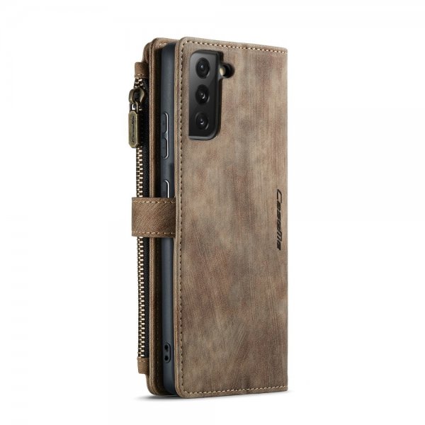 CaseMe Samsung Galaxy S21 FE Etui C30 Series Brun