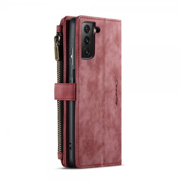 CaseMe Samsung Galaxy S21 FE Etui C30 Series Rød
