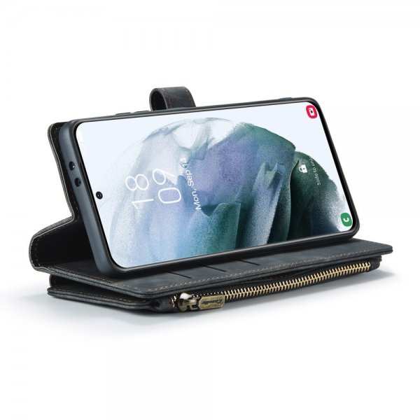 CaseMe Samsung Galaxy S21 FE Etui C30 Series Svart
