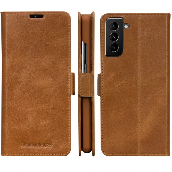 dbramante1928 Samsung Galaxy S21 FE Etui Copenhagen Slim Tan