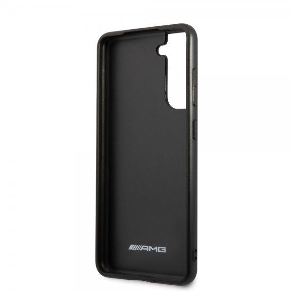 AMG Samsung Galaxy S21 FE Deksel Debossed Lines Svart