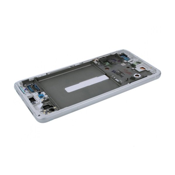 Samsung Samsung Galaxy S21 FE Skjerm med LCD Display Original - Hvit