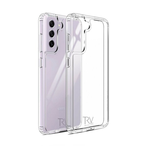 Rvelon Samsung Galaxy S21 FE Deksel Støtsikker Transparent