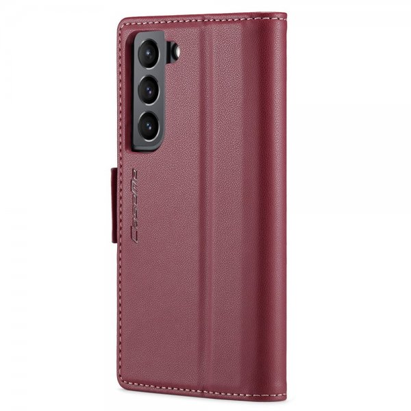 CaseMe Samsung Galaxy S21 Etui 023 Series Rød