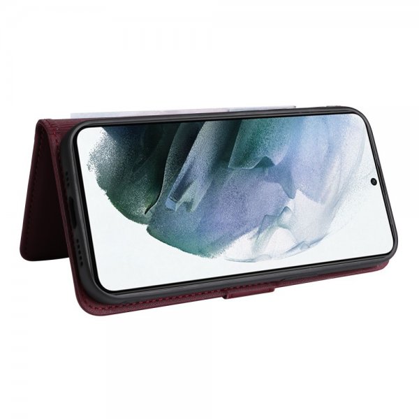 Betopnice Samsung Galaxy S21 Etui Avtagbart Deksel 005 Rød