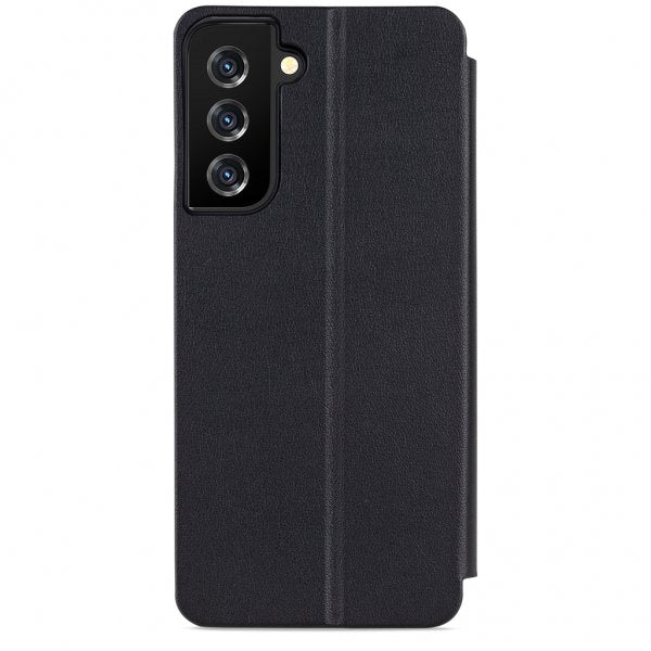 holdit Samsung Galaxy S21 Etui SlimFlip Wallet Svart