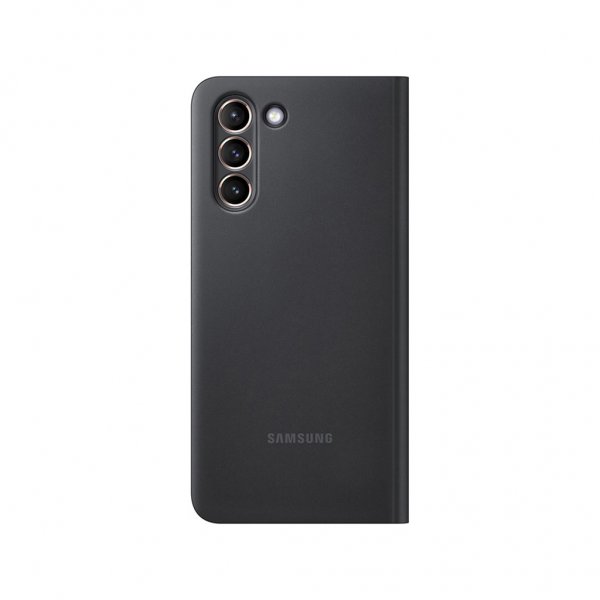 Samsung Original Galaxy S21 Etui Smart Clear View Cover Svart