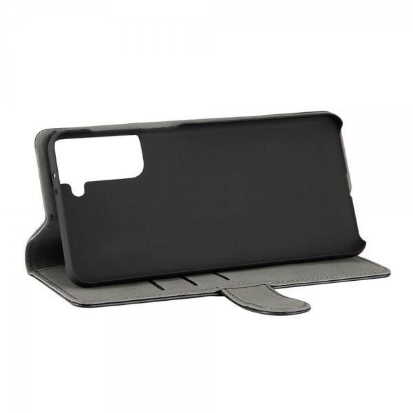 Gear Samsung Galaxy S21 Plus Etui med Kortlomme Svart