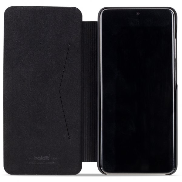 holdit Samsung Galaxy S21 Plus Etui SlimFlip Wallet Svart