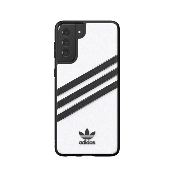 Adidas Samsung Galaxy S21 Plus Deksel 3 Stripes Snap Case Hvit