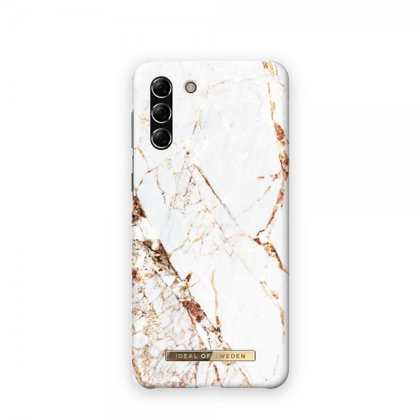 Ideal of Sweden Samsung Galaxy S21 Plus Deksel Fashion Case Carrara Gold