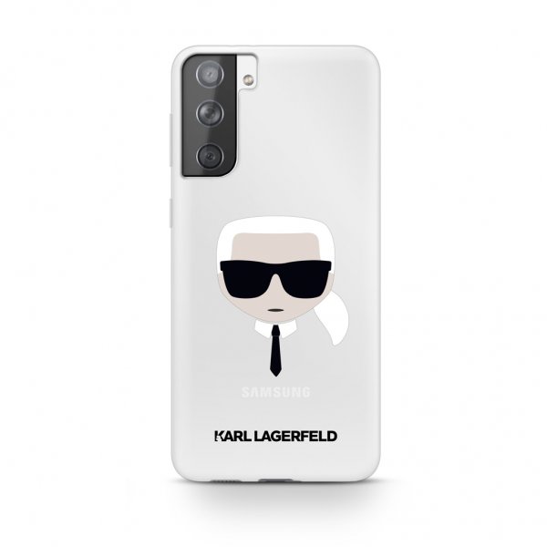 Karl Lagerfeld Samsung Galaxy S21 Plus Deksel Iconic Karl Transparent