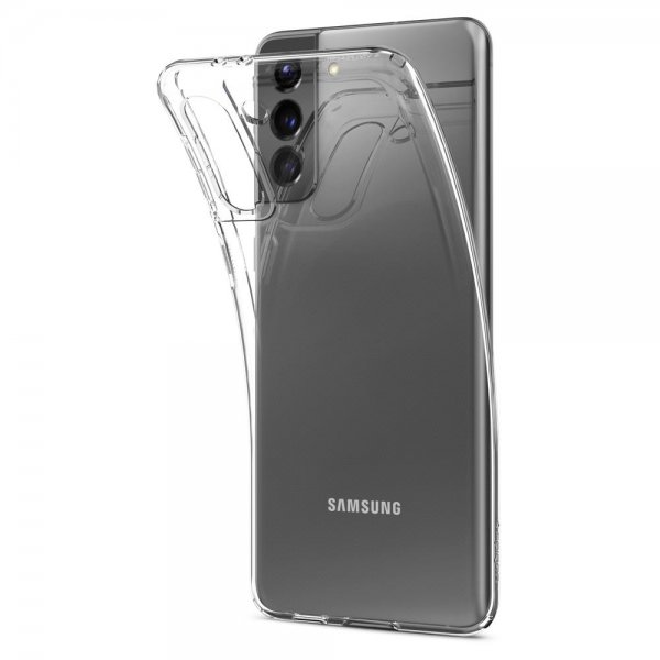 Spigen Samsung Galaxy S21 Plus Deksel Liquid Crystal Crystal Clear