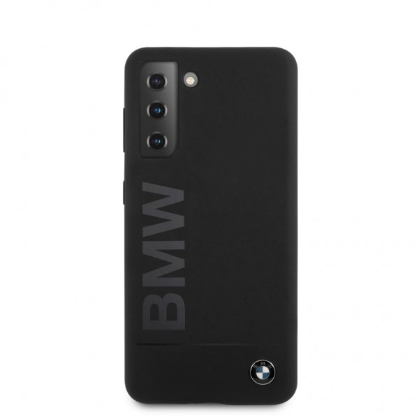 BMW Samsung Galaxy S21 Plus Deksel med Logo Svart