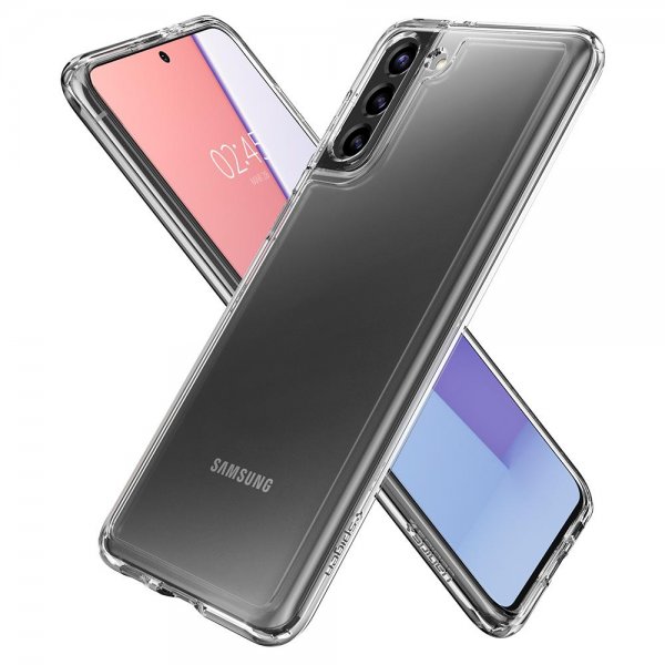 Spigen Samsung Galaxy S21 Plus Deksel Ultra Hybrid Crystal Clear