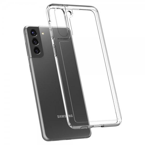 Spigen Samsung Galaxy S21 Plus Deksel Ultra Hybrid Crystal Clear