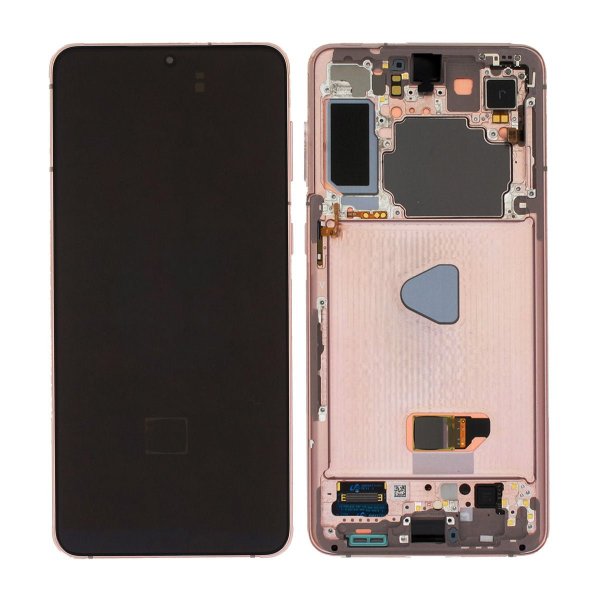 Samsung Samsung Galaxy S21 Plus (SM-G996B) Skjerm med LCD Display Original - Violett