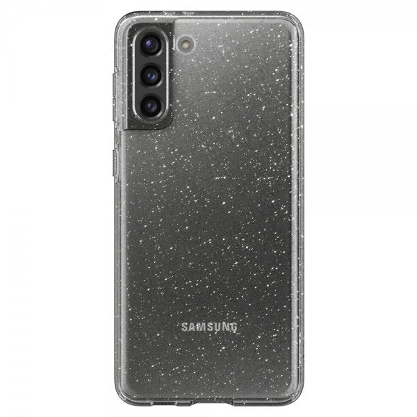 Spigen Samsung Galaxy S21 Deksel Liquid Crystal Glitter Crystal Quartz