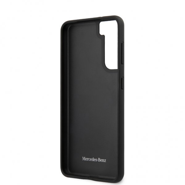 Mercedes Benz Samsung Galaxy S21 Deksel Logo Perforert Svart