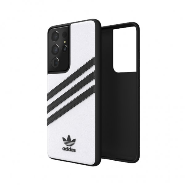 Adidas Samsung Galaxy S21 Ultra Deksel 3 Stripes Snap Case Hvit