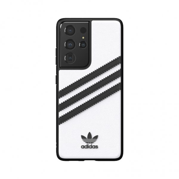Adidas Samsung Galaxy S21 Ultra Deksel 3 Stripes Snap Case Hvit