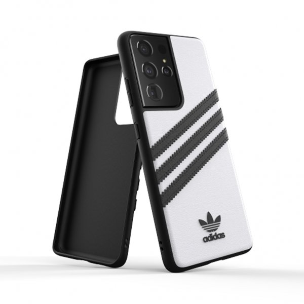 Adidas Samsung Galaxy S21 Ultra Deksel 3 Stripes Snap Case Hvit