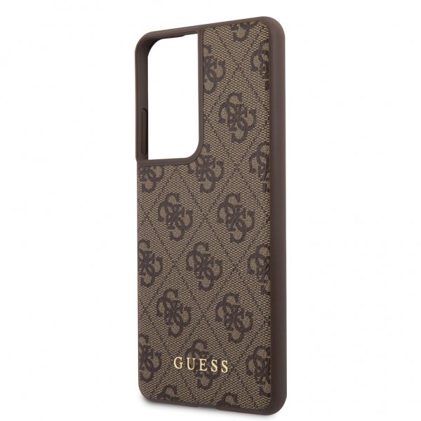 Guess Samsung Galaxy S21 Ultra Deksel 4G Brun