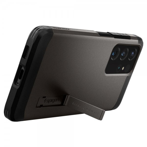 Spigen Samsung Galaxy S21 Ultra Deksel Tough Armor Gunmetal