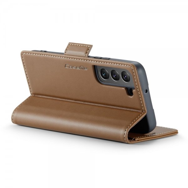 CaseMe Samsung Galaxy S22 Etui 023 Series Brun