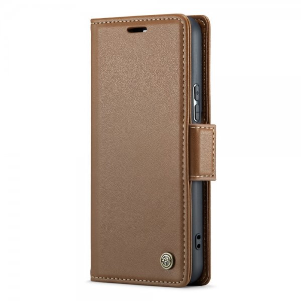 CaseMe Samsung Galaxy S22 Etui 023 Series Brun