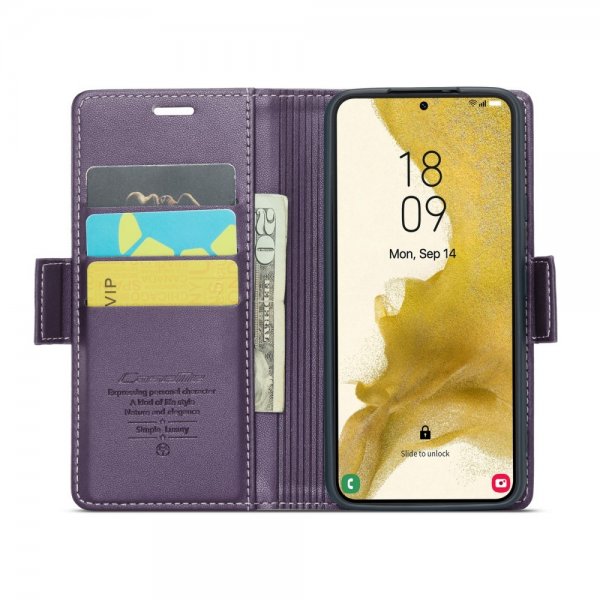 CaseMe Samsung Galaxy S22 Etui 023 Series Lilla