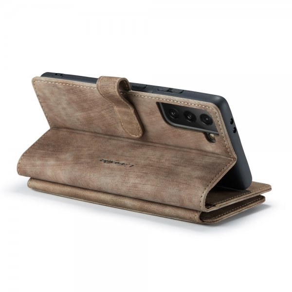 CaseMe Samsung Galaxy S22 Etui C30 Series Brun