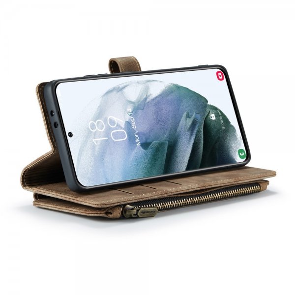 CaseMe Samsung Galaxy S22 Etui C30 Series Brun