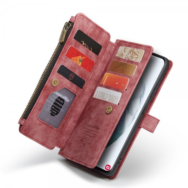 CaseMe Samsung Galaxy S22 Etui C30 Series Rød