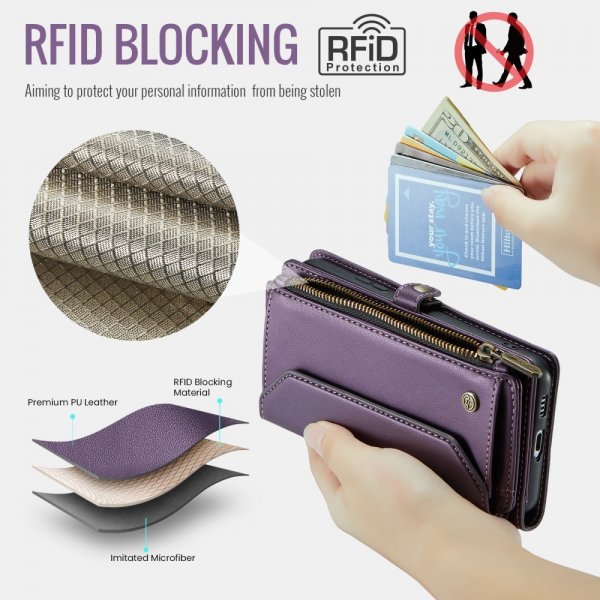 CaseMe Samsung Galaxy S22 Etui C36 Series Lilla