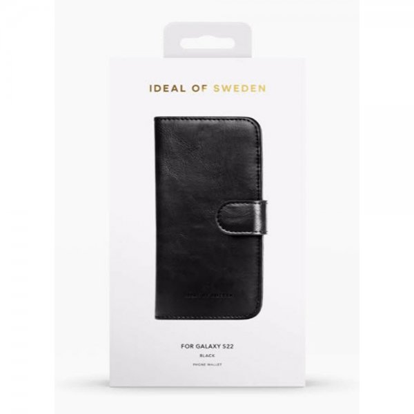 Ideal of Sweden Samsung Galaxy S22 Etui Magnet Wallet+ Svart