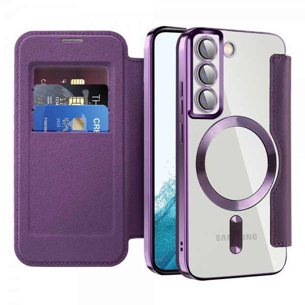 Samsung Galaxy S22 Etui MagSafe Lilla