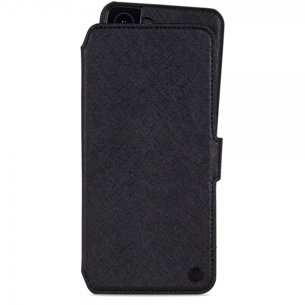 holdit Samsung Galaxy S22 Etui Stockholm Avtakbart Deksel Svart