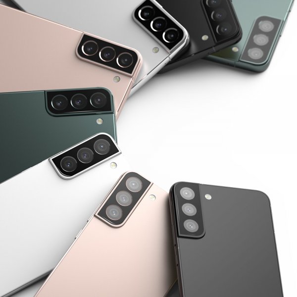 Ringke Samsung Galaxy S22/Galaxy S22 Plus Kamerabeskytter Camera Protector Glass 3-pack